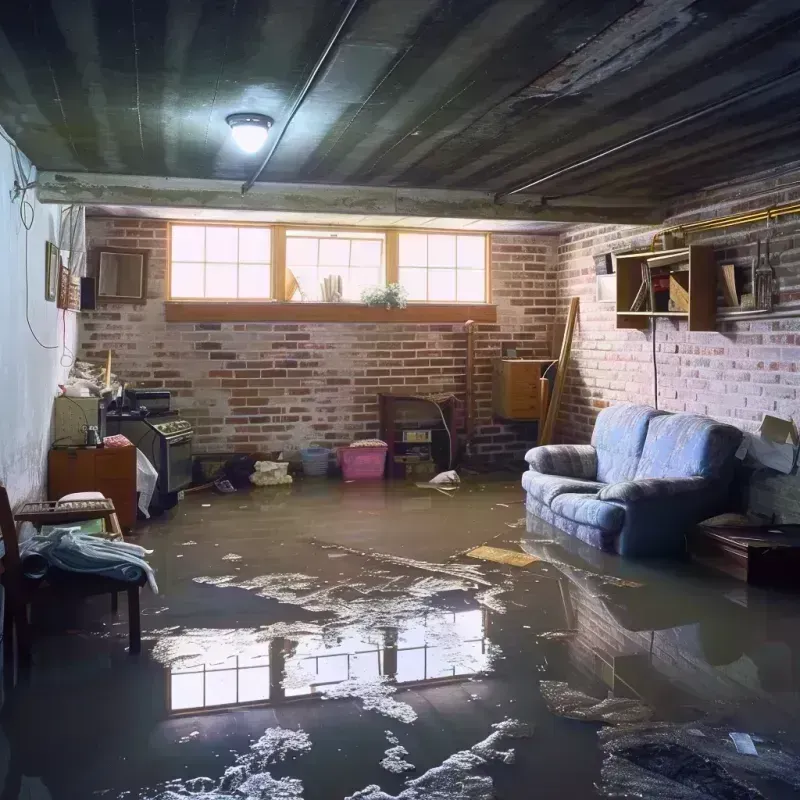 Flooded Basement Cleanup in Simonton Lake, IN